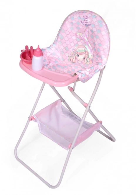 DeCuevas 53241 Opvouwbare Eetstoel voor Poppen met Accessoires Ocean Fantasy 2021