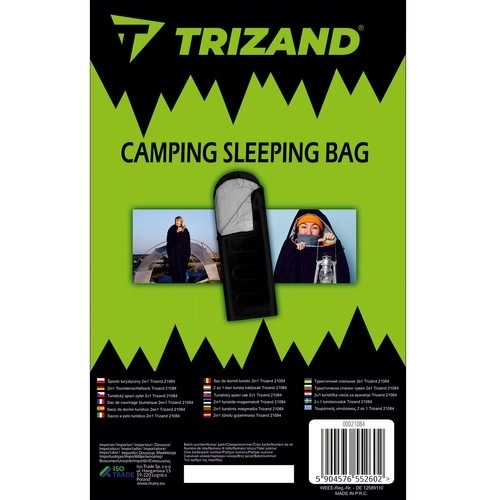 Toeristische slaapzak 2in1 Trizand
