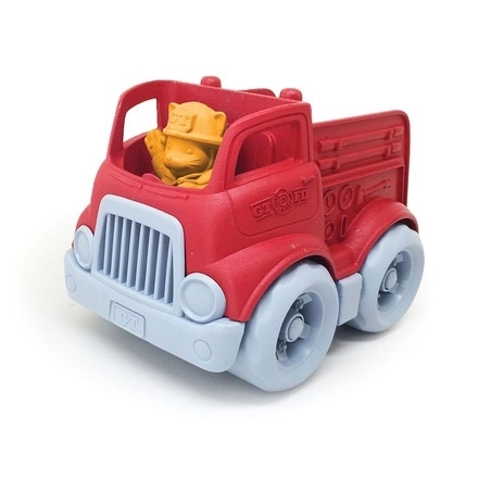 Mini brandweerauto van Green Toys