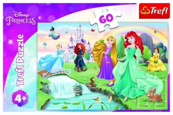 Puzzle 60 Pieces Discover the Princesses DISNEY PRINCESS Trefl