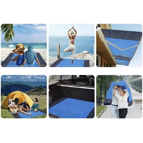 Strand-/picknickdeken 208x208cm Trizand 21209