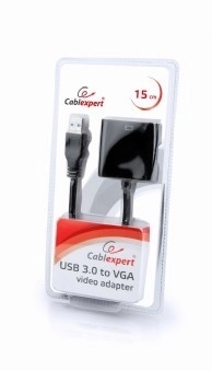 Adapter USB to VGA Black