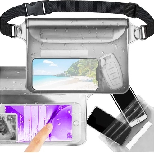 Waterproof pouch with adjustable strap TRIZAND