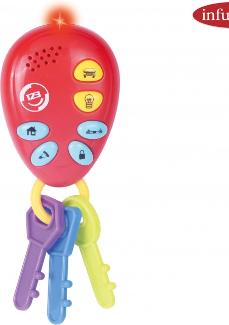 Interactieve autosleutels voor kinderen Infunbebe
