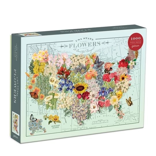Puzzel bloemen VS 1000 stukjes