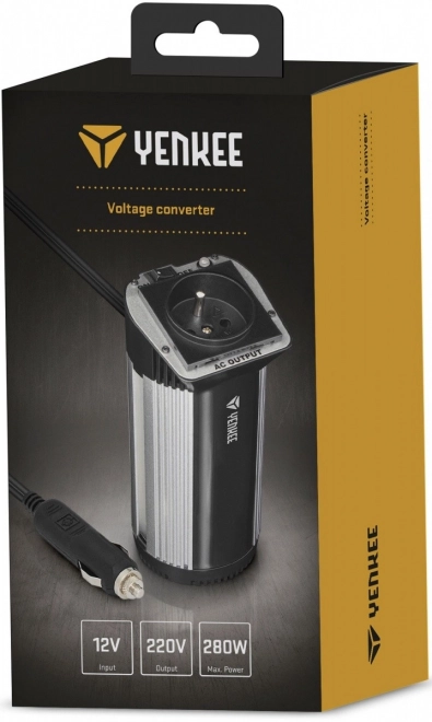 Portable Car Voltage Converter 12V to 240V Yenkee