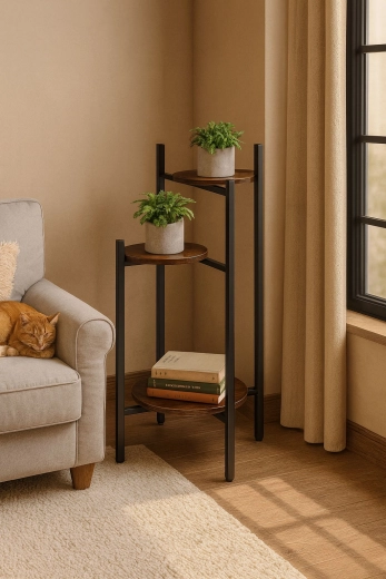 Vertikales Design, das Platz spart