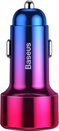 BASEUS Magic Auto-Ladegerät USB + USB‑C 45 W mit Schnellladen