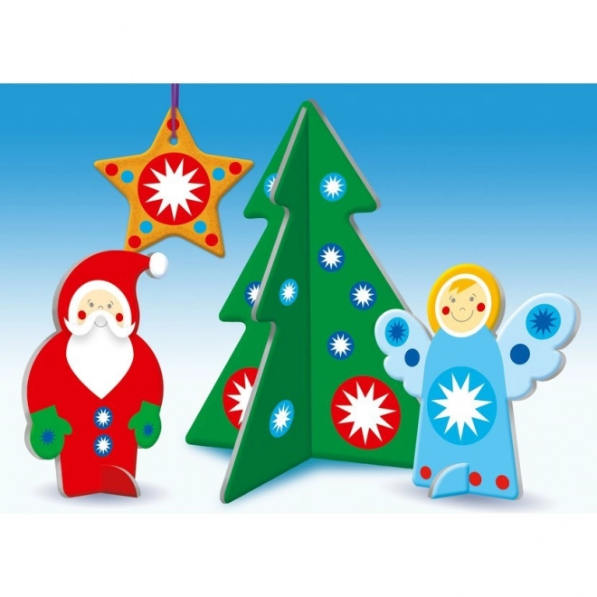 Creatieve set - Kerst werkplaats