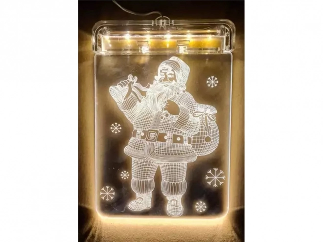 Kerst 3D glazen raamdecoratie