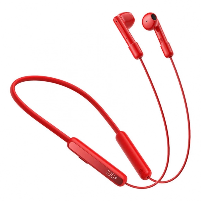 Magnetische draadloze nekhoofdtelefoon Joyroom JR-DS1 rood