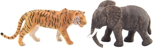 Tiger und Elefant – ikonische Arten der Safari