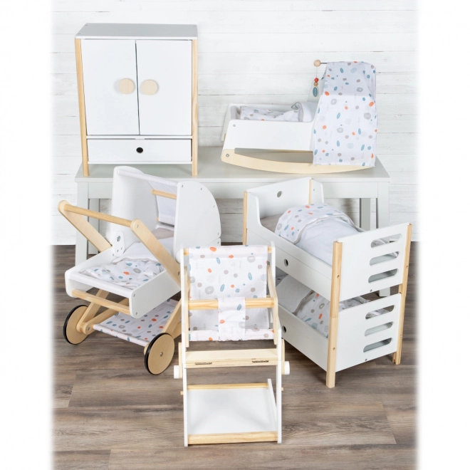Small Foot Multifunctioneel Stoeltje voor Poppen Little Button