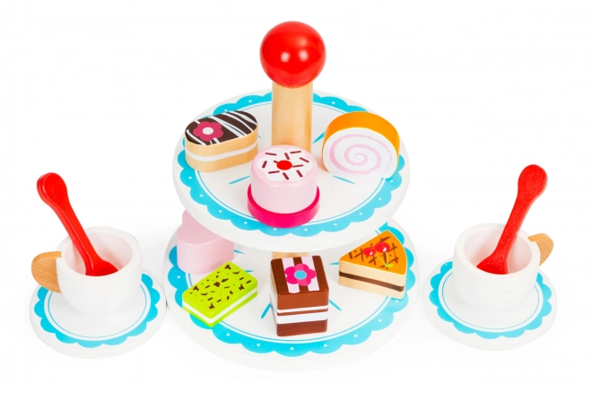 Houten taartset Ecotoys