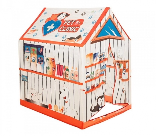 Kindertent voor dierenarts