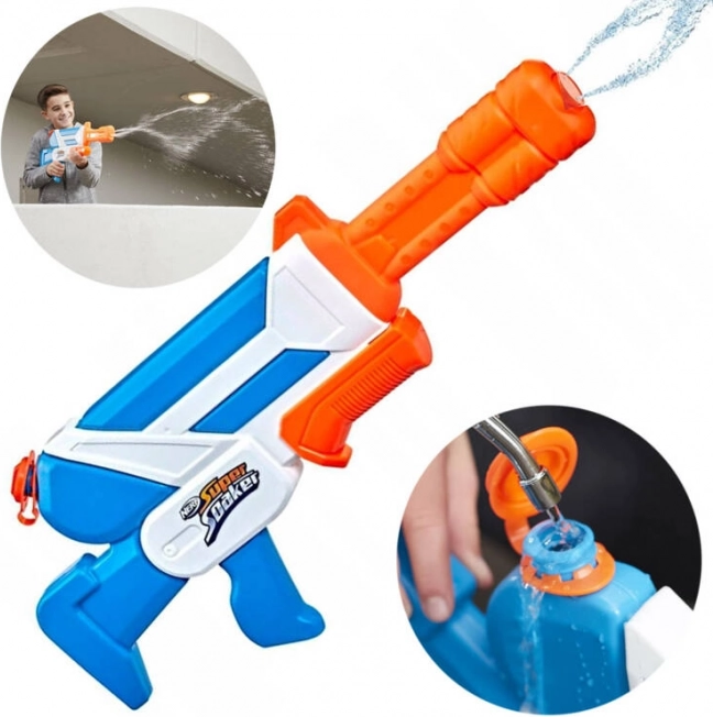 Grande pistolet à eau Nerf Soa Twister Super avec canon rotatif