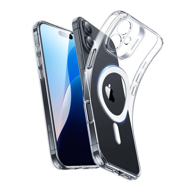 Klare Schutzhülle mit HaloLock für iPhone 16