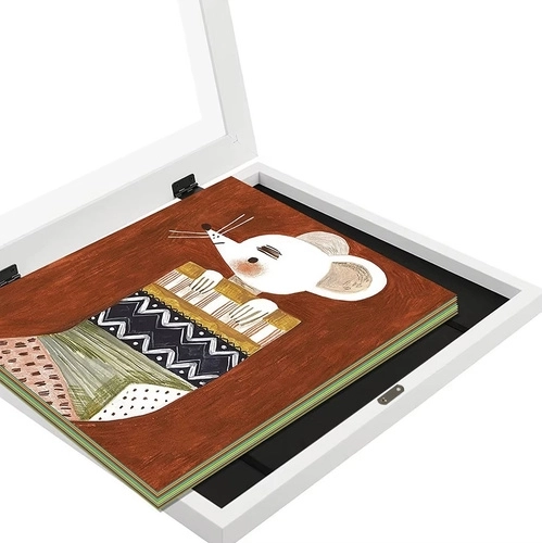 Artistic Frame for Children's Artwork A4