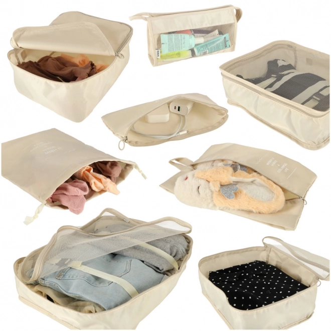 Set van reistasorganizers - 8 stuks