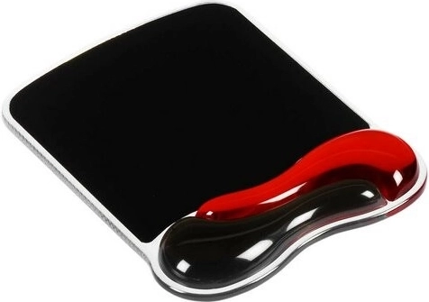 Tapis de souris gel KENSINGTON Duo Gel rouge‑gris