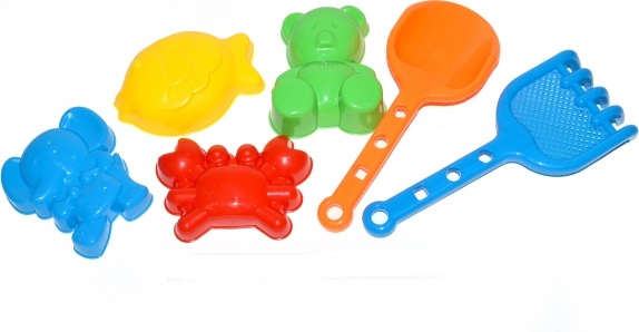 Sand Set Animals 6 pcs