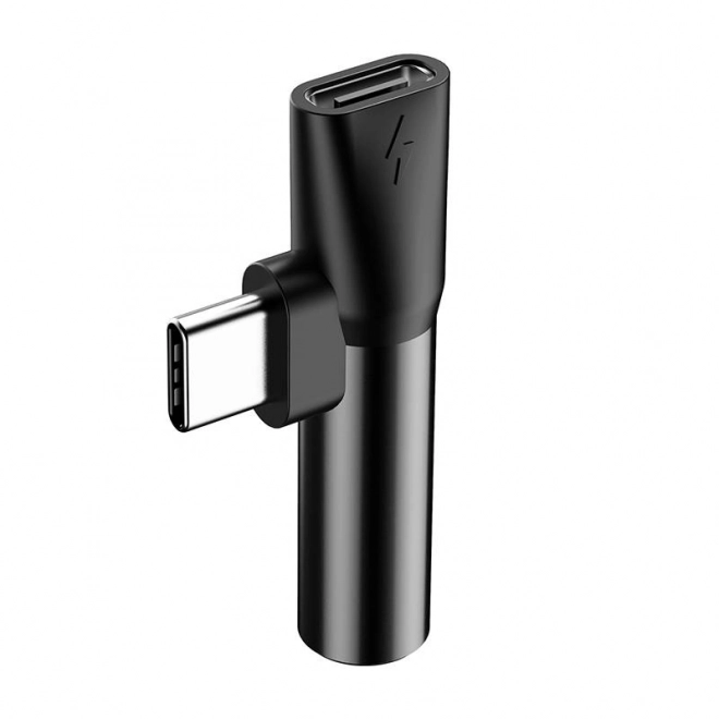 Audio-adapter USB-C naar mini-jack 3,5 mm USB-C (zwart)