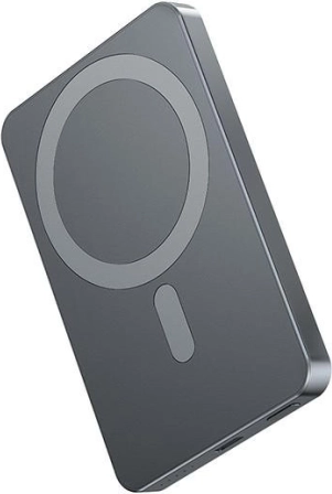 Draadloze MagSafe powerbank 5000mAh Grijs