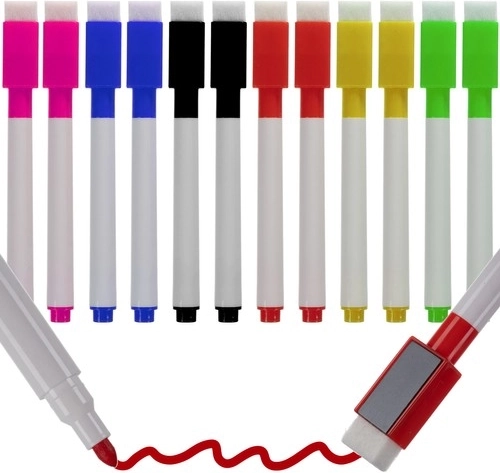 Set of erasable markers Maaleo 21646 - 12 pcs