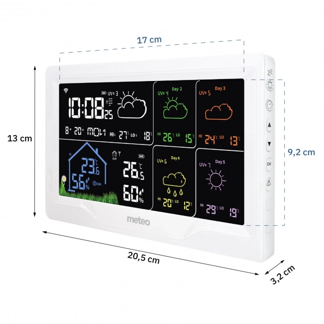WiFi weerstation met weersvoorspelling