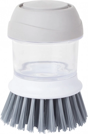 One-press detergent dispensing