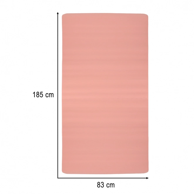 Dikke yogamat 185x80x1,5 cm roze