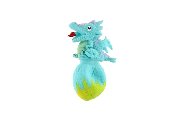 Transformerende dinosaurus met eitje 15 cm