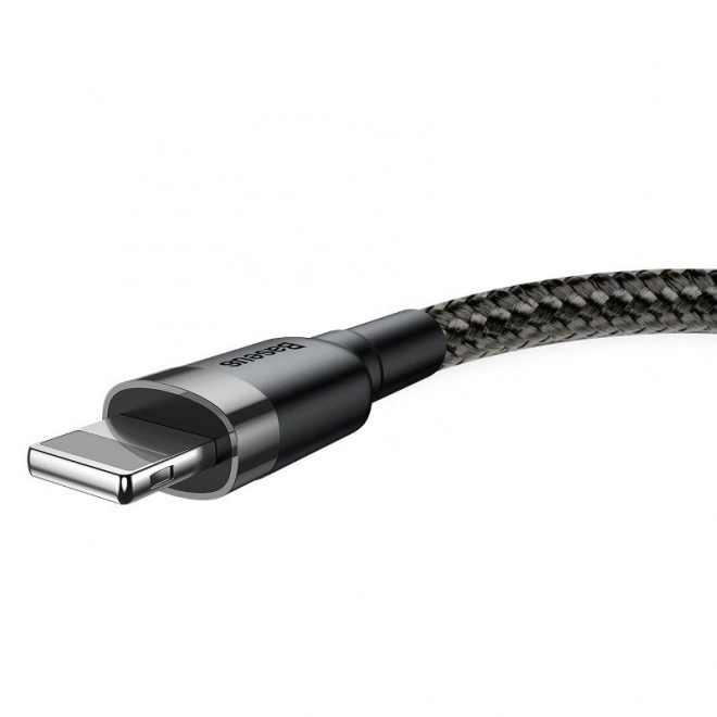 Baseus Cafule USB Lightning Kabel 2A 3m (Zwart Grijs)