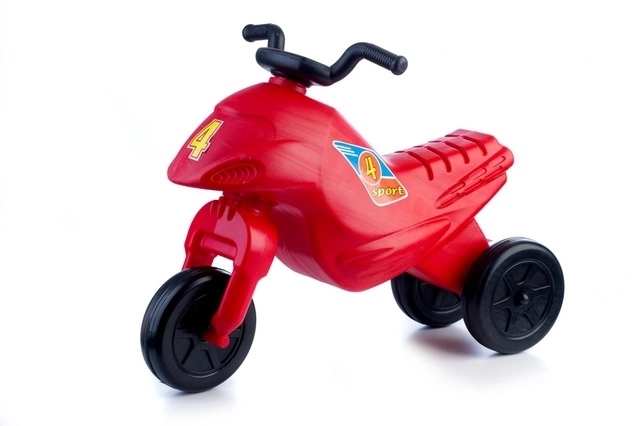 Draisienne Superbike 4 mini plastique hauteur de siège 26cm charge jusqu'à 25kg à partir de 18 mois