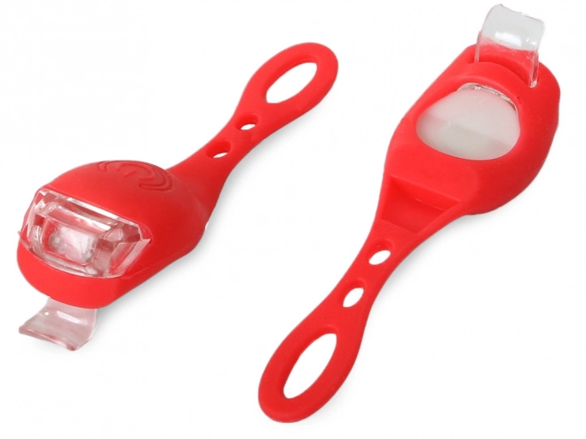 Waterproof Silicone Bike Front Lights Set of 2