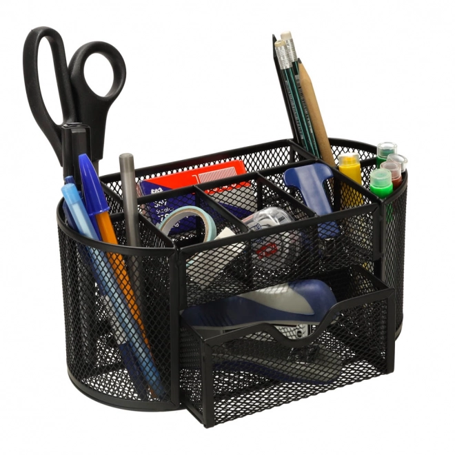 Metal Desk Organizer with 9 Compartments