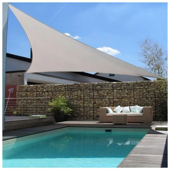 Waterdicht zonnescherm 5x5x5m ModernHome - grijs