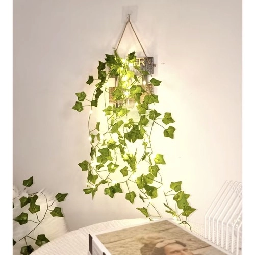 Lierre artificiel avec éclairage LED