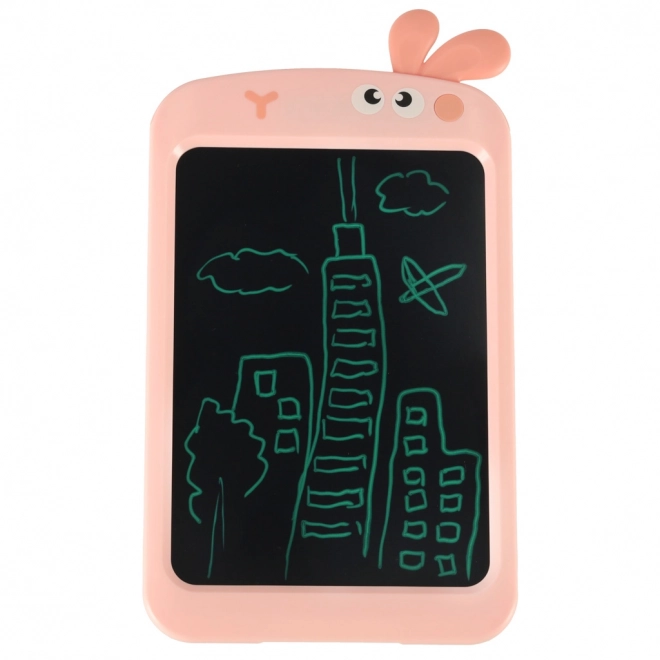Drawing Tablet with Stylus - Pink Rabbit Design