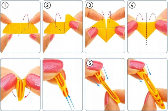 Pliage facile étape par étape