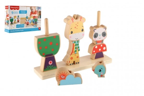Houten puzzel - dieren