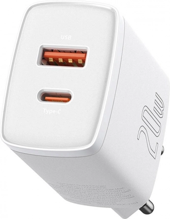 20 W fast charging with PD 3.0/QC 3.0