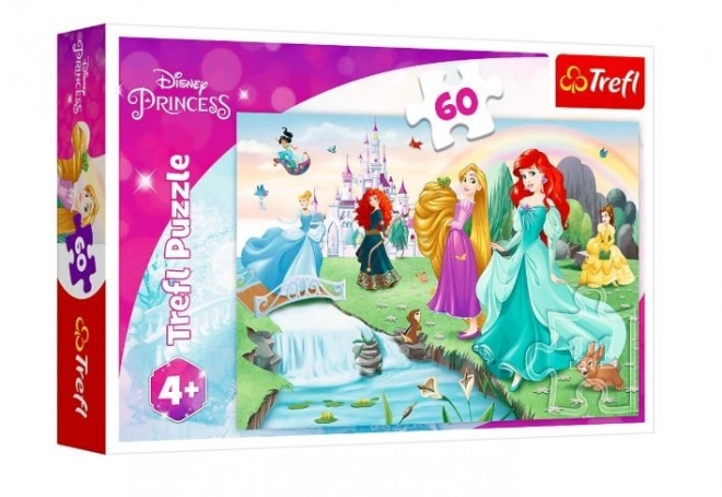 Puzzle 60 Pieces Discover the Princesses DISNEY PRINCESS Trefl