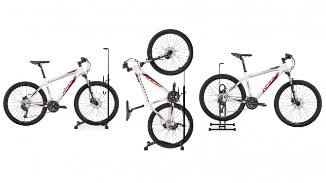 3-in-1 Bicycle Stand Black with Service Holder