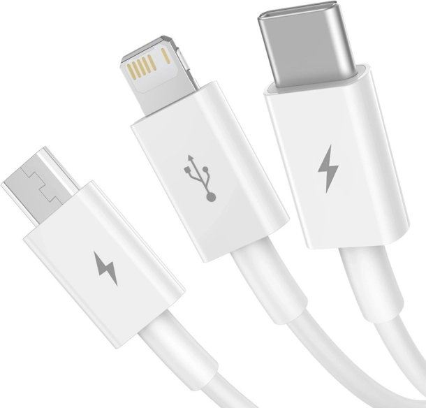 Three connectors for all your devices