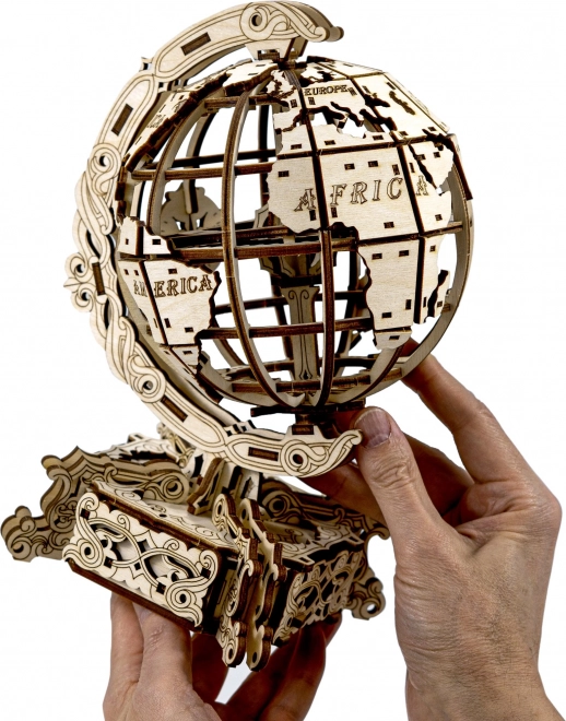 Wooden City 3D puzzel Globus 231 onderdelen