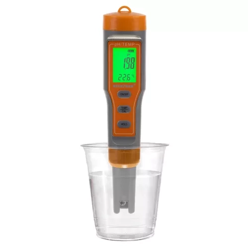 Elektronischer pH-Tester mit ATC und Thermometer