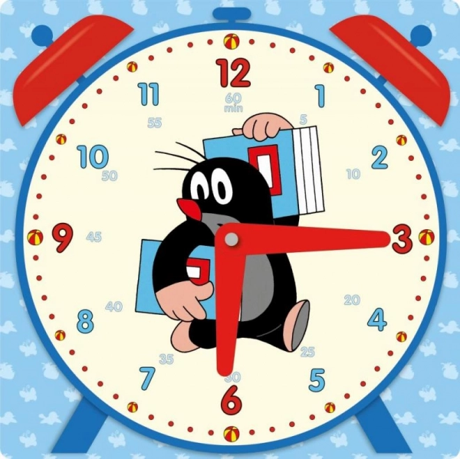 Luchtige papieren klokken 21x21cm Mol mix kleuren