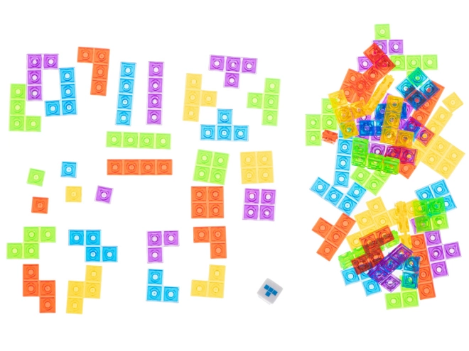 70 colorful pieces = endless combinations