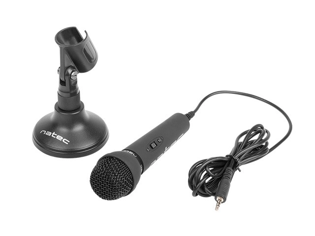 Mikrofoon Adder zwart
